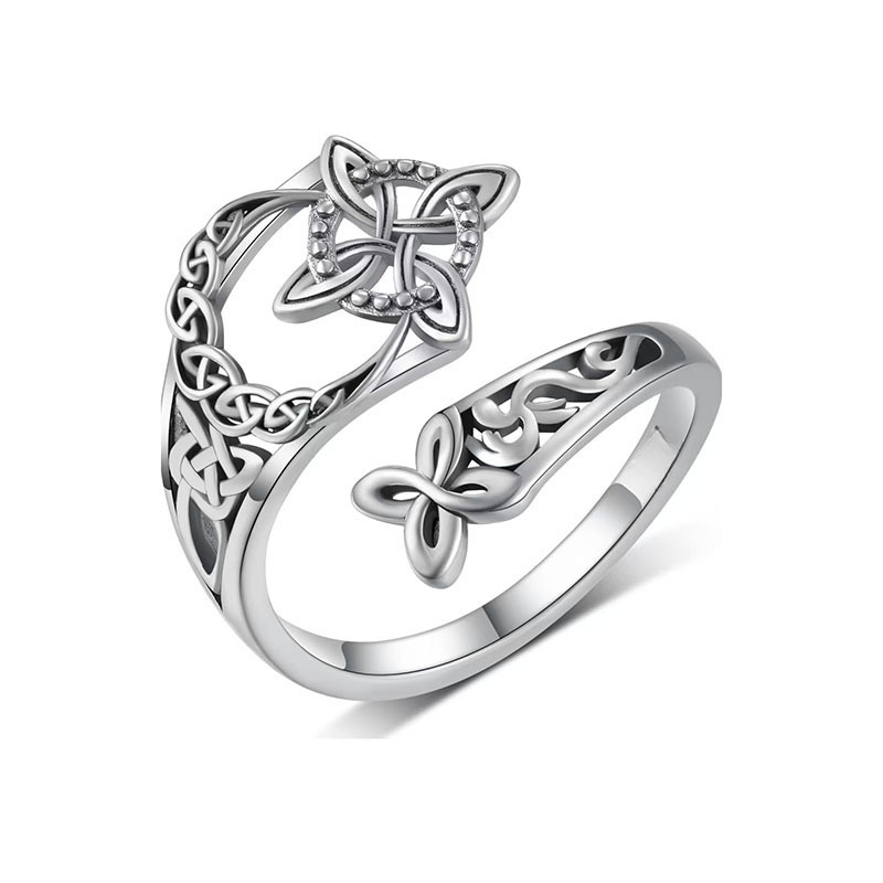Jewelance™ Verstelbare Keltische Knoopring
