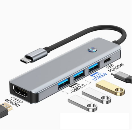 Voltique™ 5-in-1 USB-C Adapter