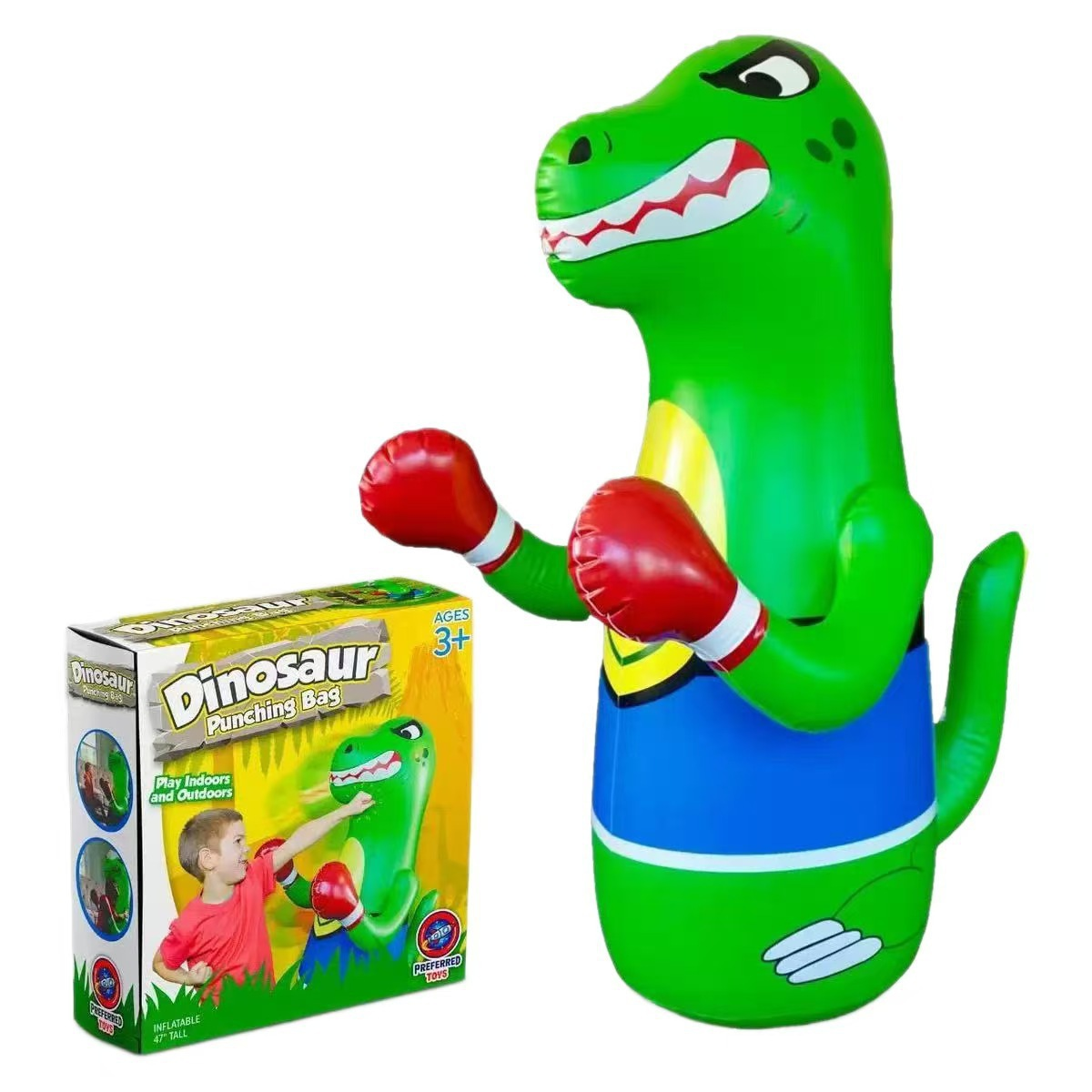 Speelo™ Opblaasbaar Dino Stootspeelgoed