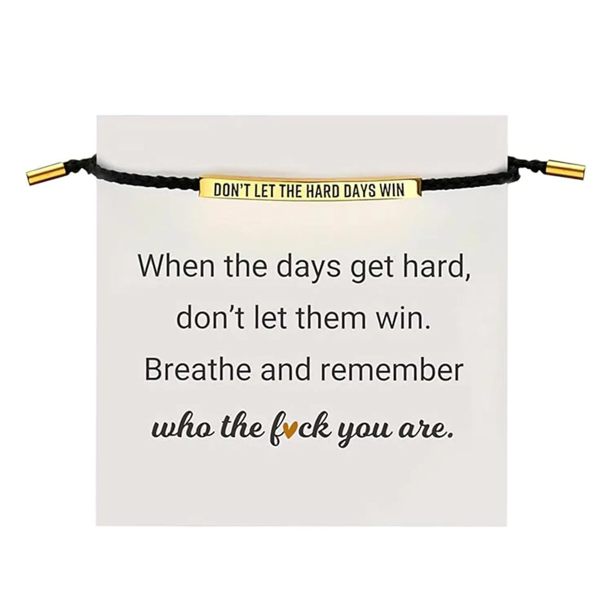 Jewelance™ Verstelbare Tekst Armband