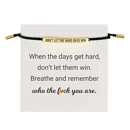 Jewelance™ Verstelbare Tekst Armband