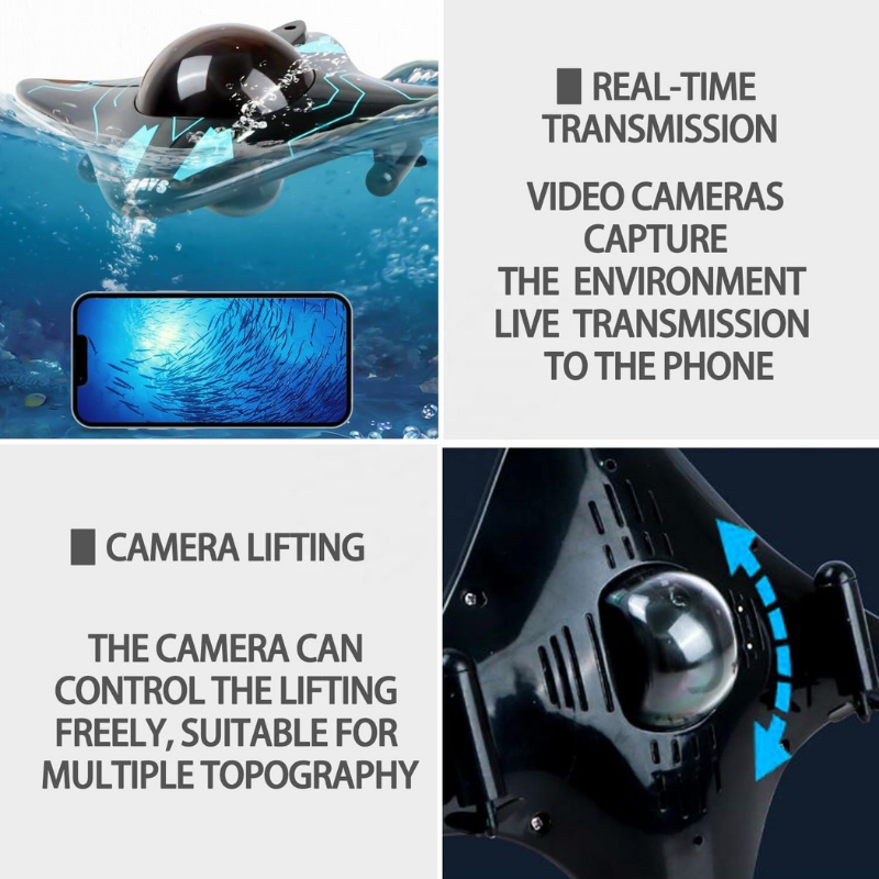 Voltique™ Onderwater Drone met Camera