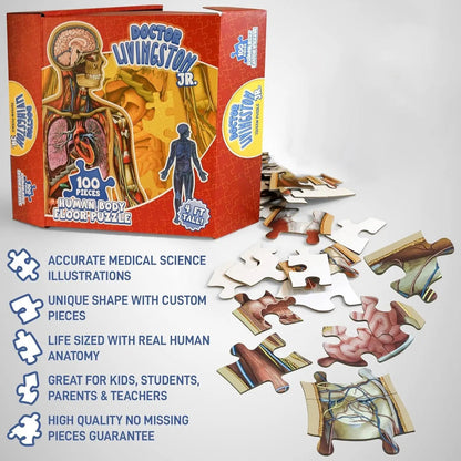 Speelo™ Educatieve Anatomie Puzzelset