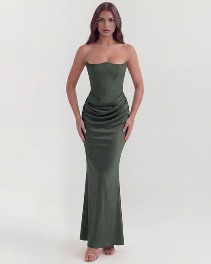 Amara™ Luxe Fluwelen Jurk