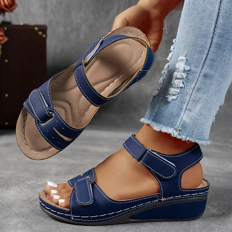 Nina | Orthopedische Sandalen met Wedge Hak