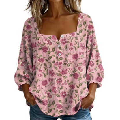 Brisa™ Strakke Top met Vierkante Hals