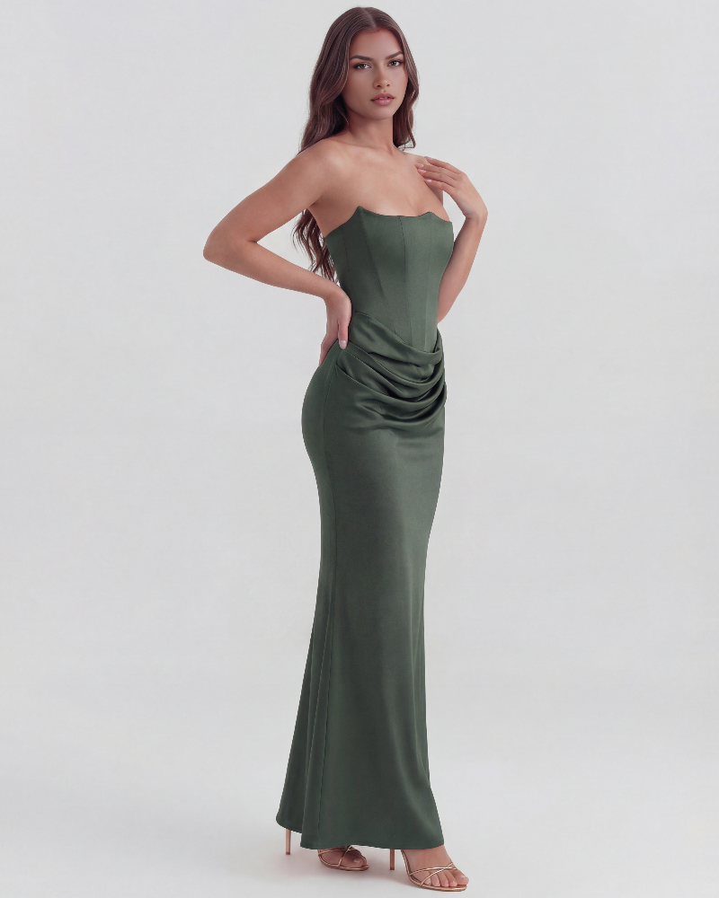 Amara™ Luxe Fluwelen Jurk