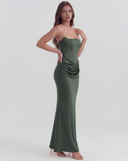 Amara™ Luxe Fluwelen Jurk
