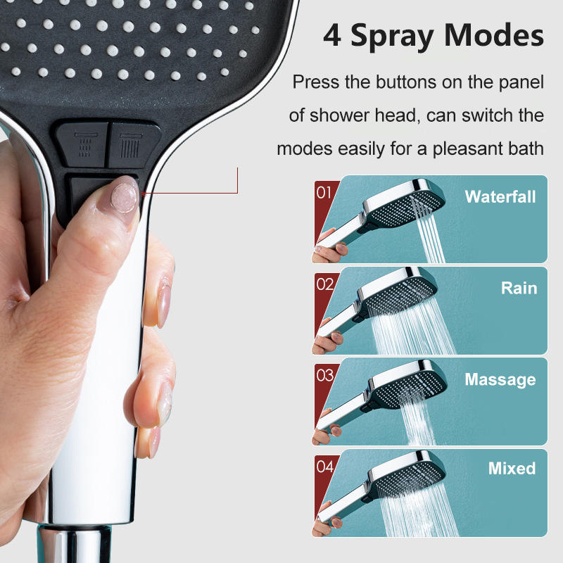 Lavé™ Waterbesparende Handdouche met Hoge Druk