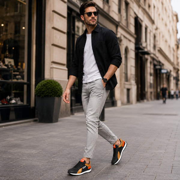 Stride™ Comfortschoenen met Elastische Veters