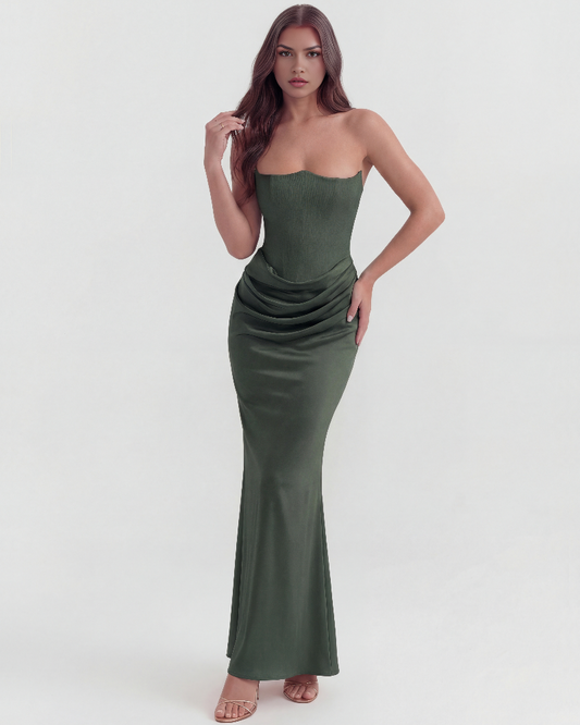 Amara™ Luxe Fluwelen Jurk