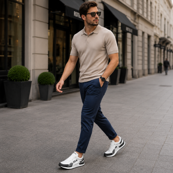 Stride™ Comfortschoenen met Elastische Veters