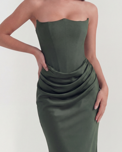 Amara™ Luxe Fluwelen Jurk