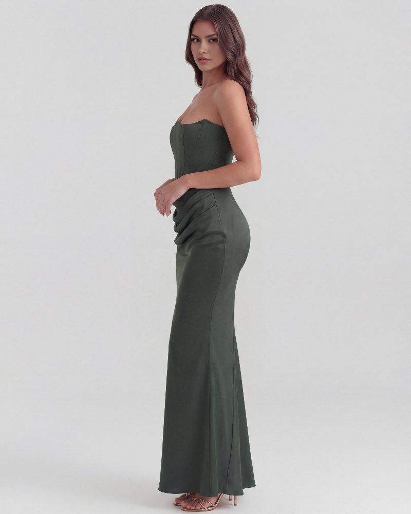 Amara™ Luxe Fluwelen Jurk