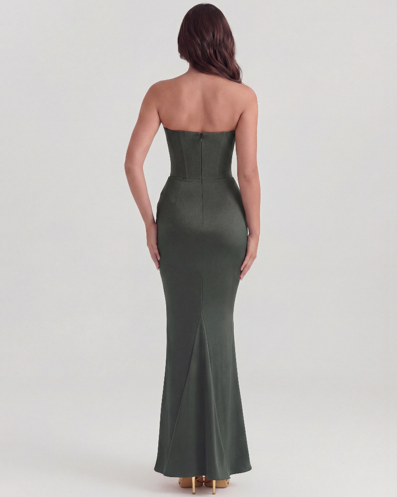Amara™ Luxe Fluwelen Jurk