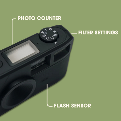 Voltique™ Retro Draagbare Digitale Camera