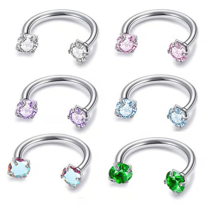 Jewelance™ Elegante Neusjuweel en Oorbellen Set