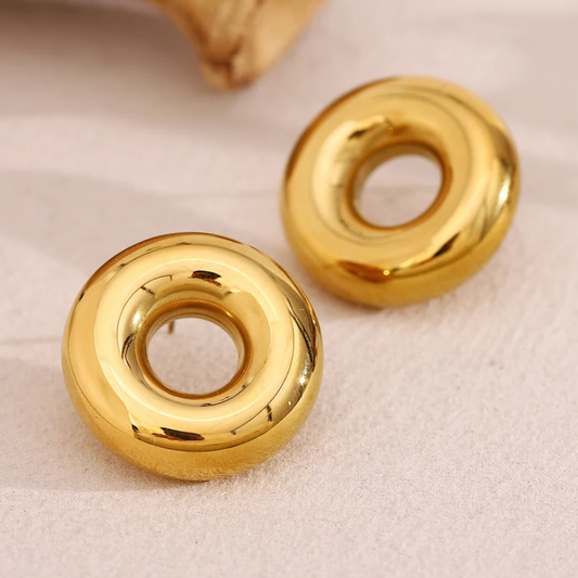 Jewelance™ Minimalistische Ronde Oorbellen