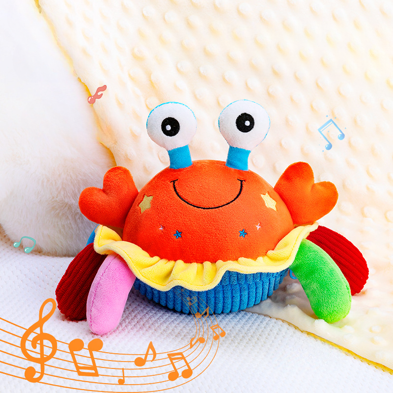 Speelo™ Interactieve Muzikale Krab Knuffel
