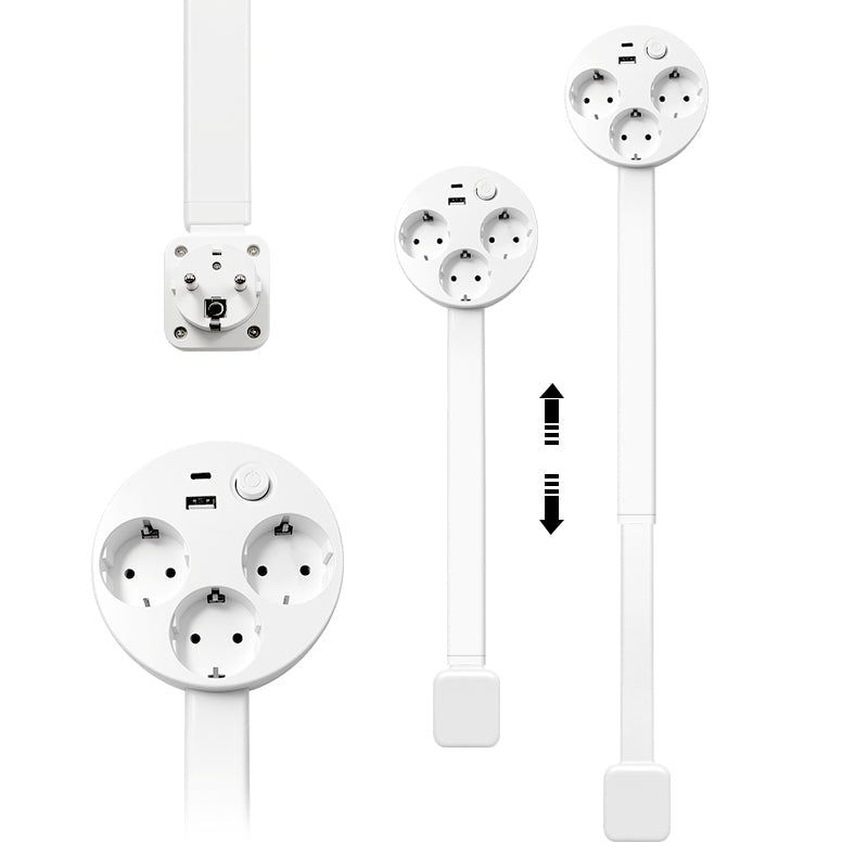 Voltique™ Verstelbare Verlengkabel met USB