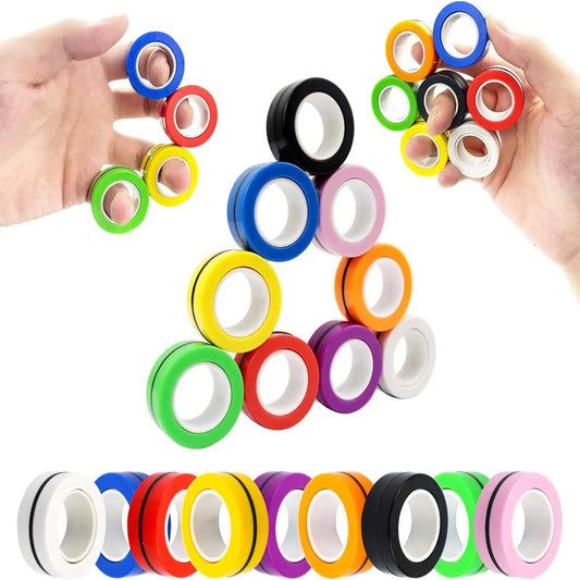 Magnetische Fidget Spinner Ring – Anti-Stress Speelgoed