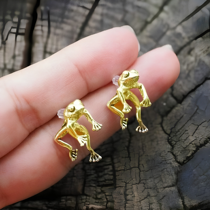 Jewelance™ Schattige Kikker Oorbellen