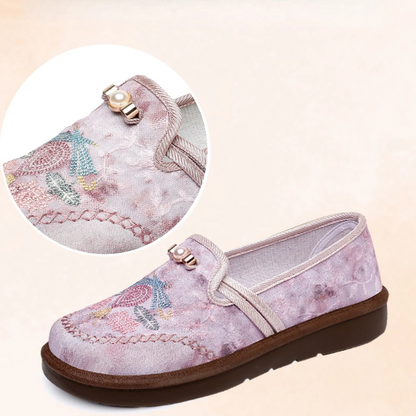 Geborduurde Loafers – Comfortabele Instapschoenen