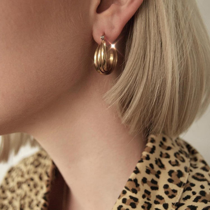 Jewelance™ Luxe Minimalistische Hoepeloorbellen
