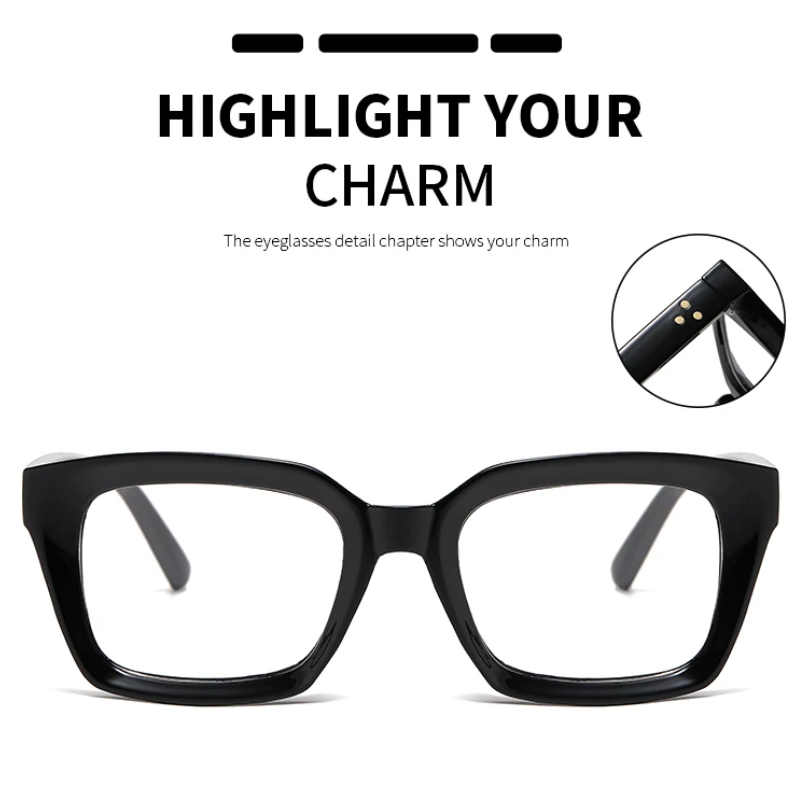 Optica™ Blauw Licht Bril Vierkant