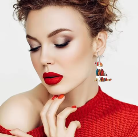 Jewelance™ Retro Boek Oorbellen