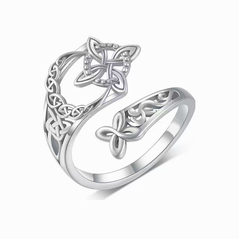 Jewelance™ Verstelbare Keltische Knoopring