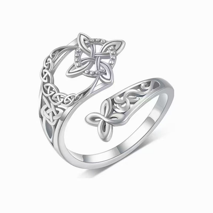Jewelance™ Verstelbare Keltische Knoopring