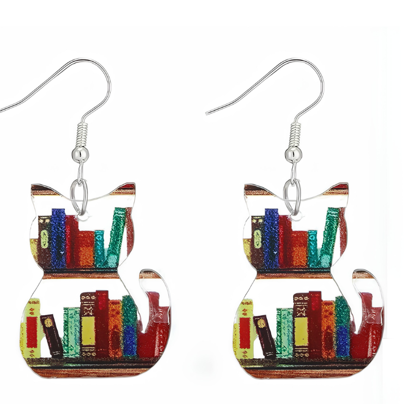 Jewelance™ Retro Boek Oorbellen