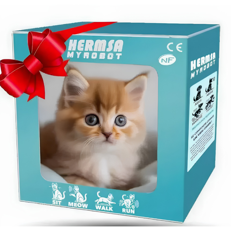 Speelo™ Interactieve Levensechte Speelgoedkat