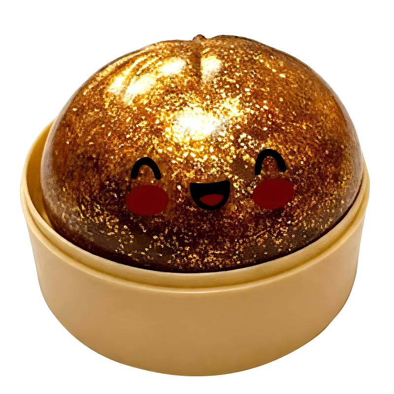 Glitter Squishy Dumpling – Sensorisch Knijpspeelgoed