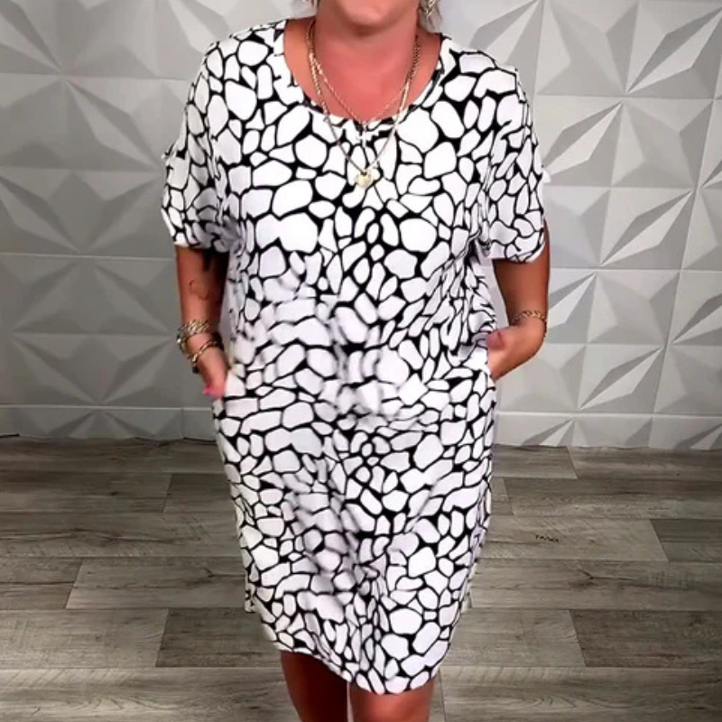 Amara™ Comfortabele Casual Mini-jurk