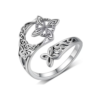 Jewelance™ Verstelbare Keltische Knoopring
