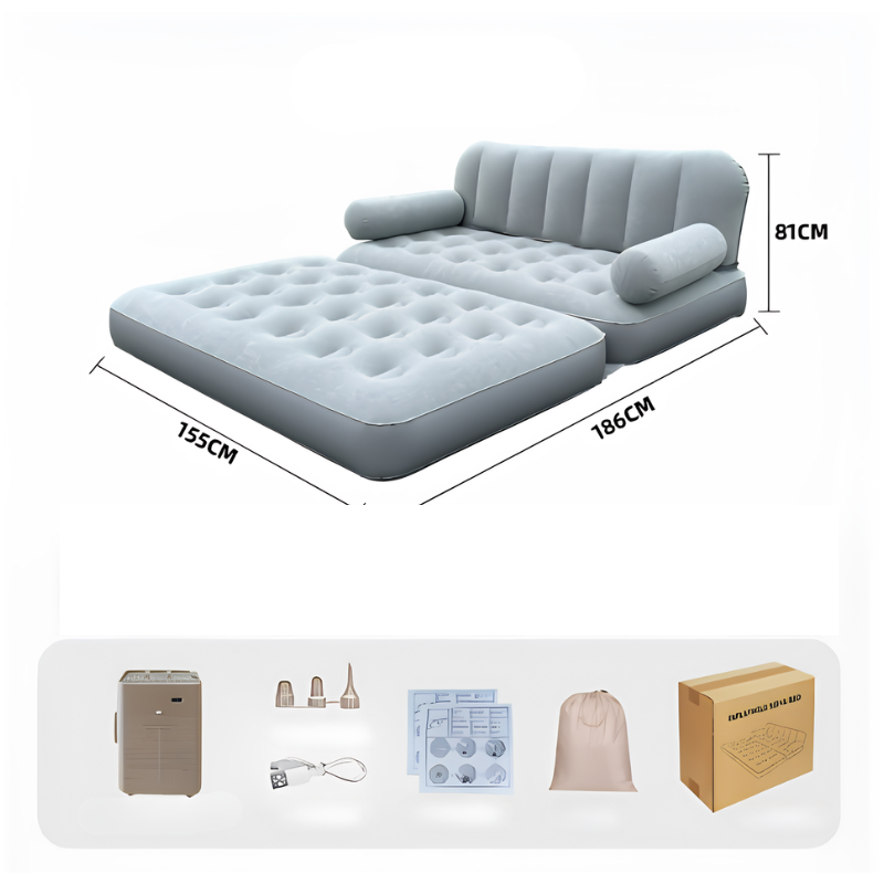 Zefyr™ 2-in-1 Opblaasbare Loungebank