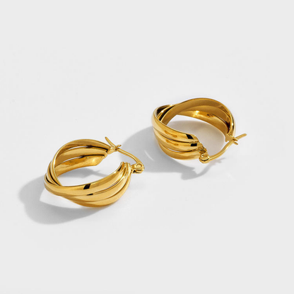 Jewelance™ Luxe Minimalistische Hoepeloorbellen