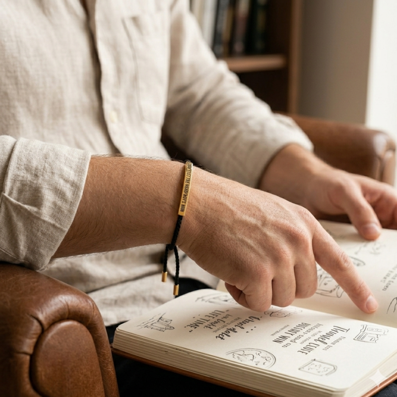 Jewelance™ Verstelbare Tekst Armband