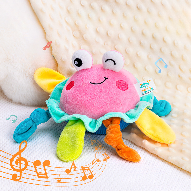 Speelo™ Interactieve Muzikale Krab Knuffel