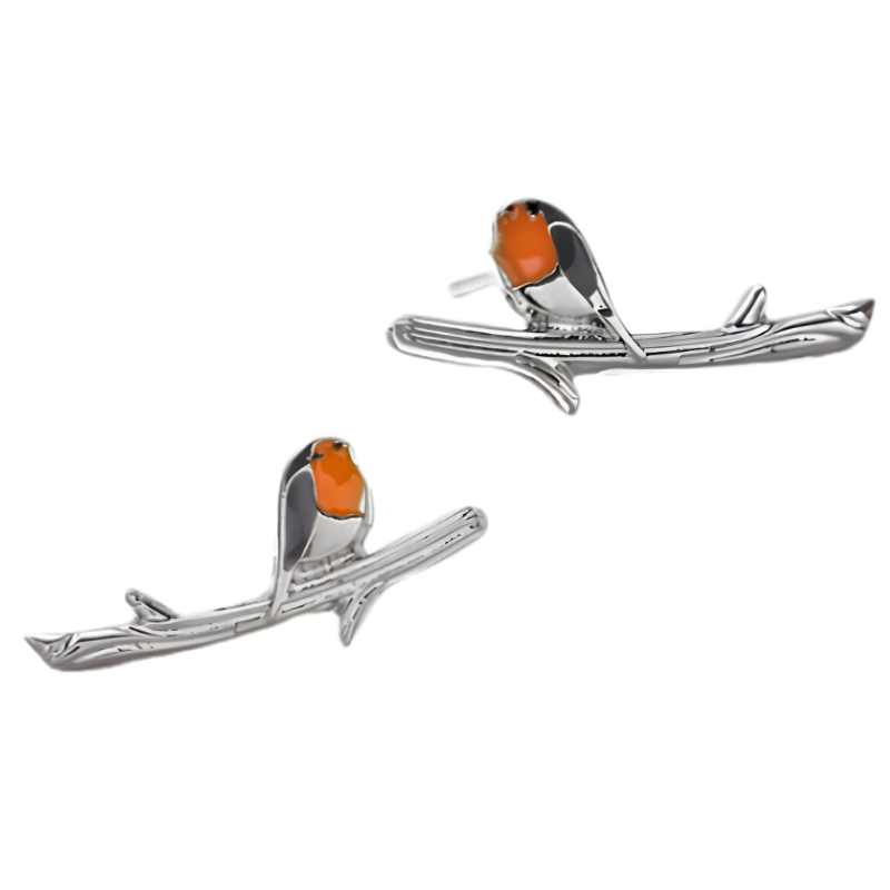 Jewelance™ Roodborstje Oorbellen