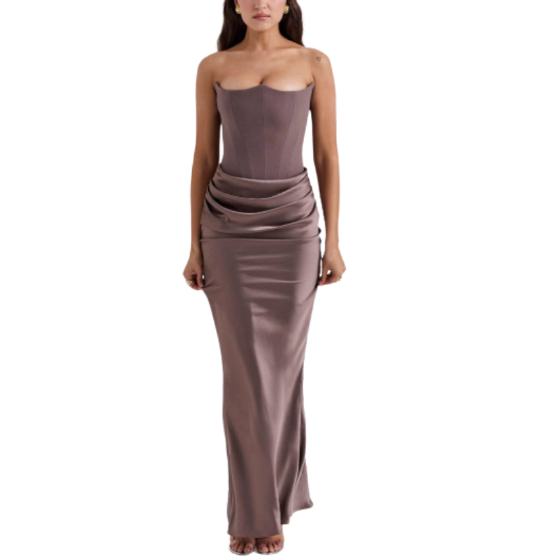 Amara™ Luxe Fluwelen Jurk