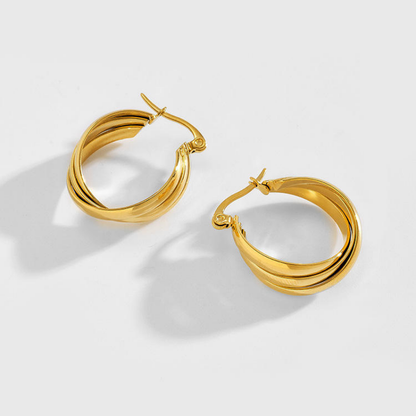 Jewelance™ Luxe Minimalistische Hoepeloorbellen