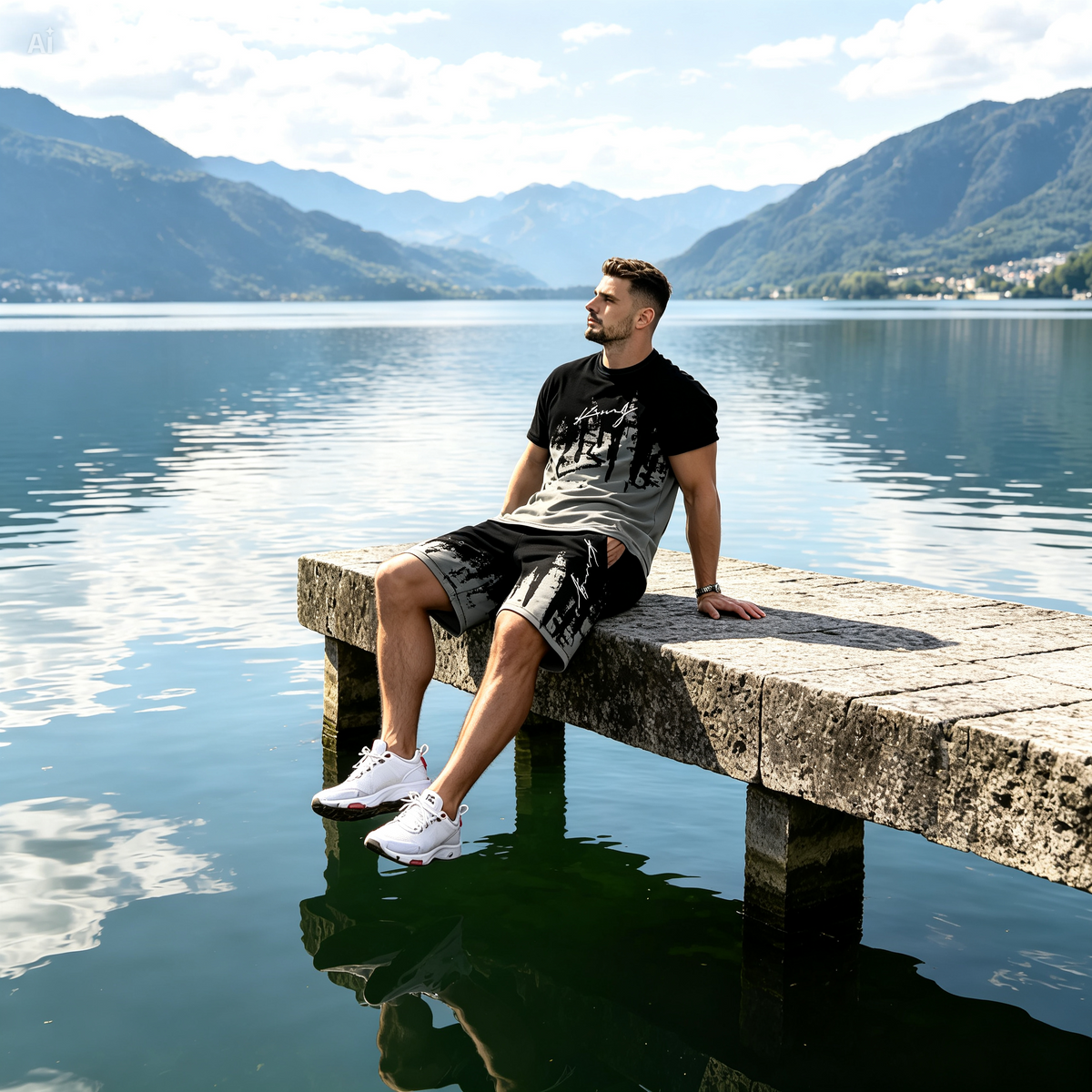 Brando™ Moderne Heren Outfit Set
