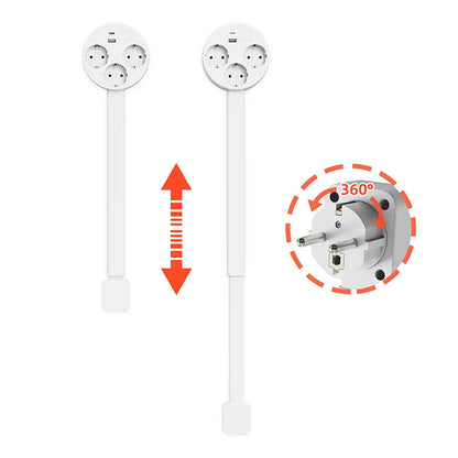 Voltique™ Verstelbare Verlengkabel met USB