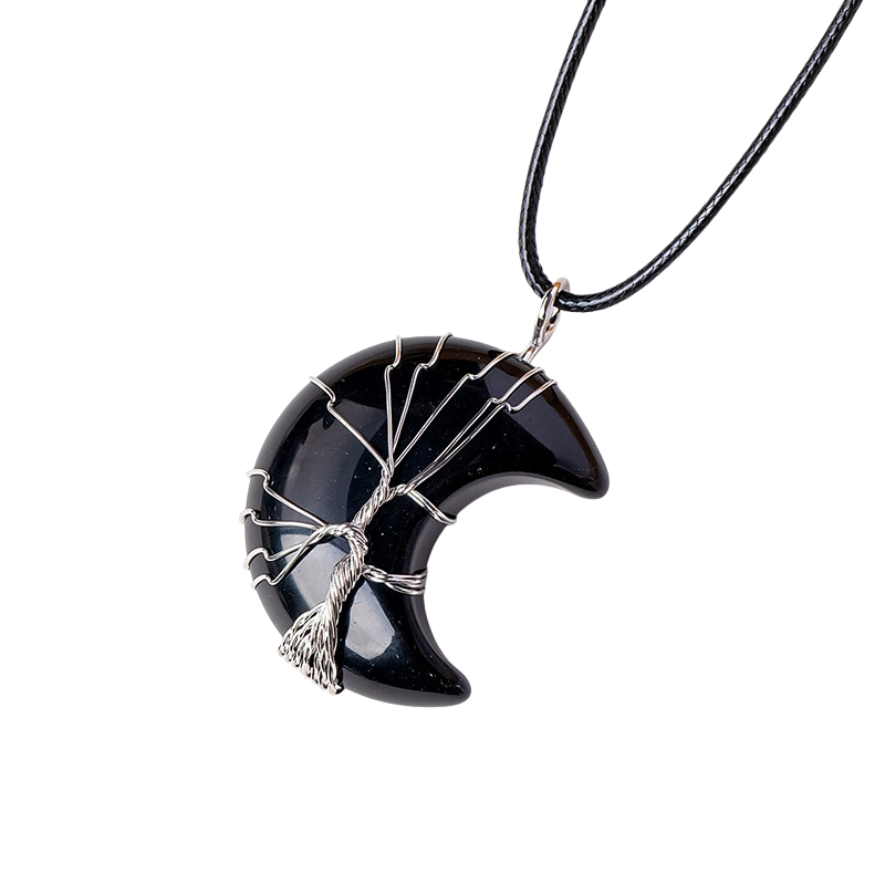 Jewelance™ Halve Maan Hanger Ketting