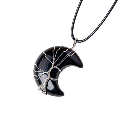 Jewelance™ Halve Maan Hanger Ketting