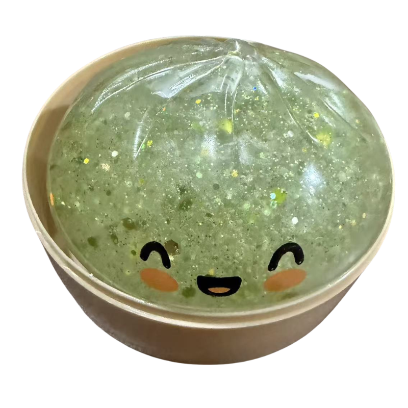 Glitter Squishy Dumpling – Sensorisch Knijpspeelgoed