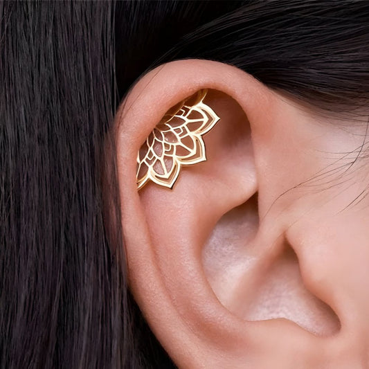 Jewelance™ Mandala Helix Oorbellen